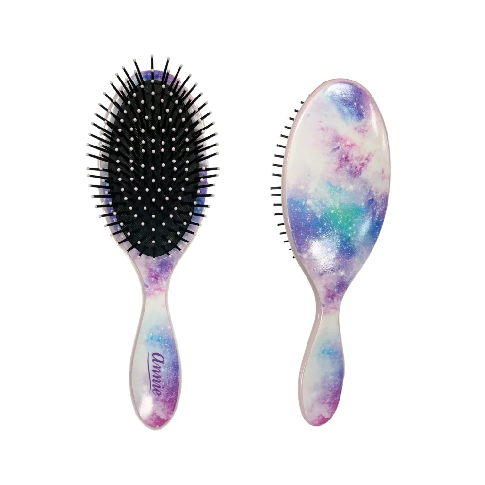 Industrieel Zwaar Belastbaar Annie Detangling Round Paddle Brush Universe Daydream