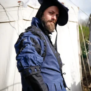 Landsknecht Sleeve Cuts Imperialis Blue/Black Heavy Duty S