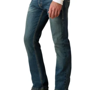 Men's M8 Eigentijds Tekstretch Sebastian Slim Leg Jeans Sebastian W33/L36