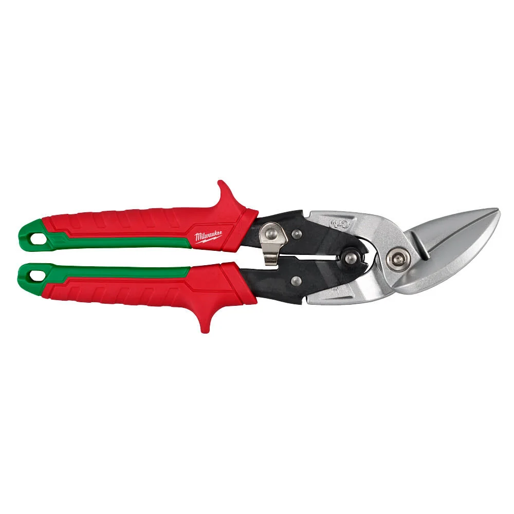 MILWAUKEE Right Cutting Offset Aviation Snips | DIN 8037 |