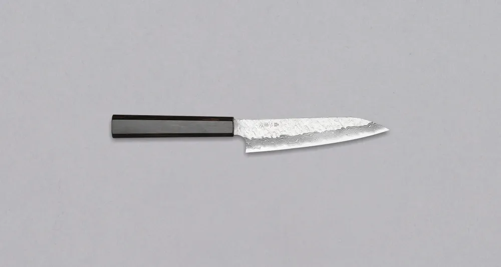 Nigara Petty VG-10 Damascus Tsuchime 150mm (5.9")