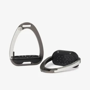 Vector Control Stirrup Carbon/Silver One Size met T-handvat