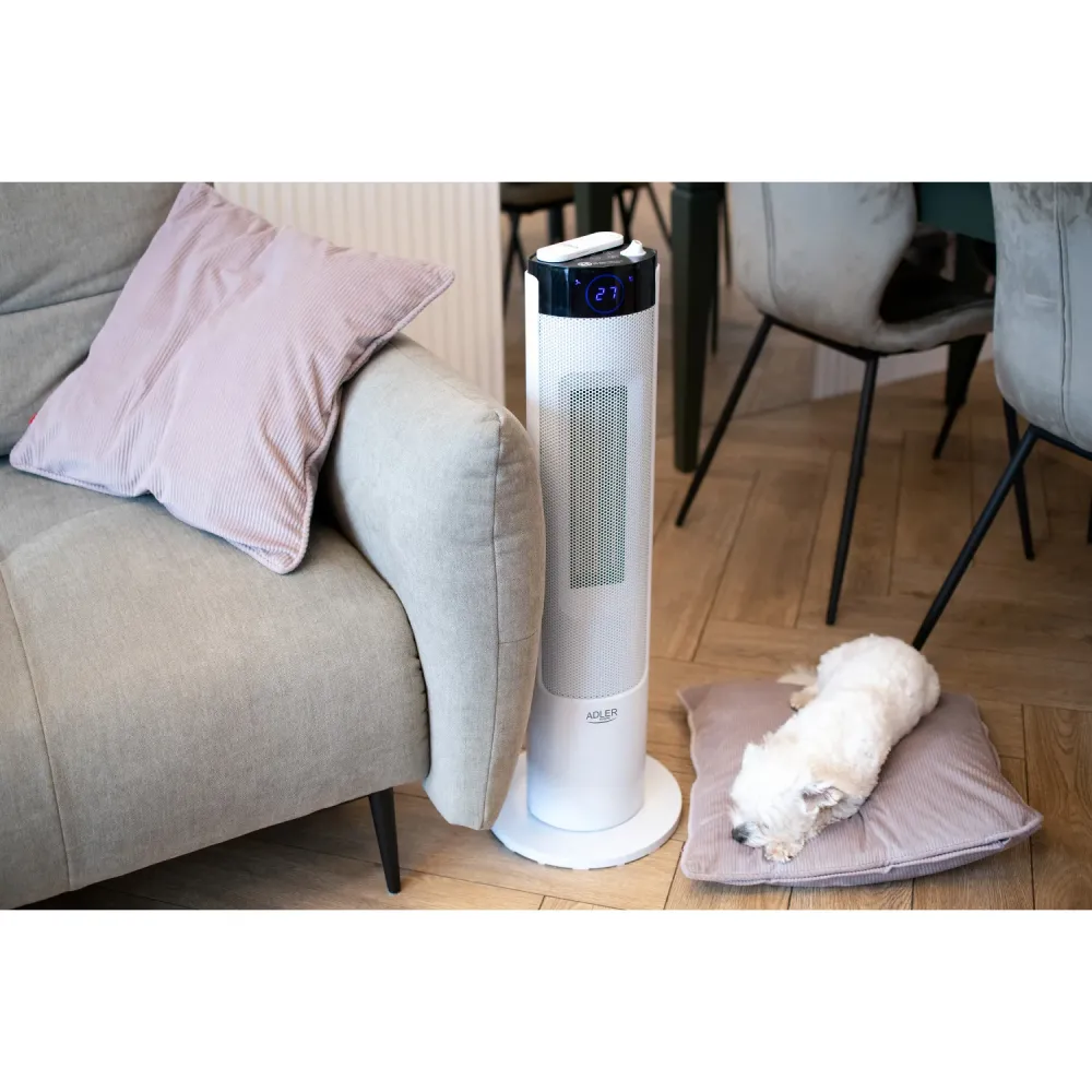 Adler AD 7730 - LCD kolomverwarmer met luchtbevochtiger - Keramisch verwarming