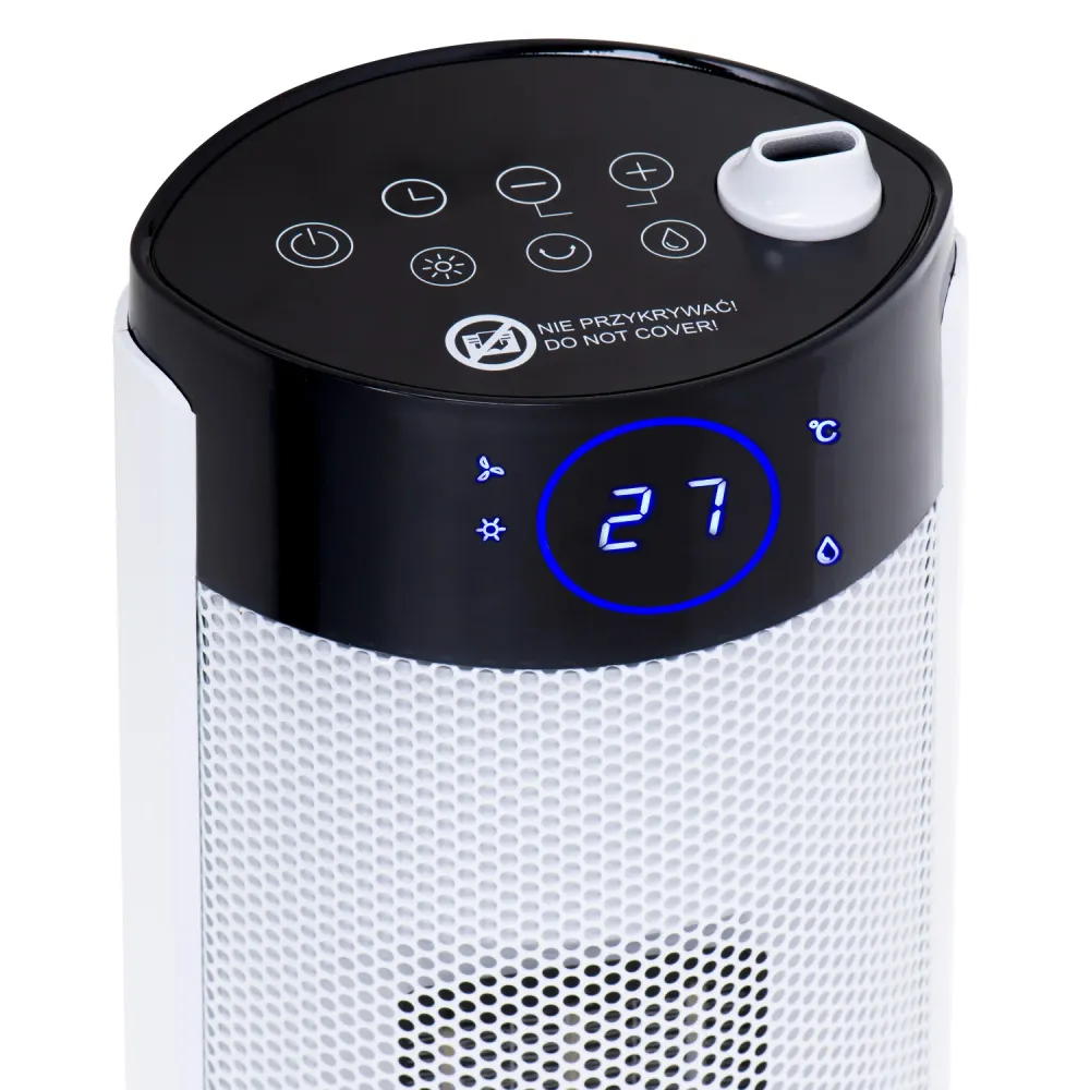 Adler AD 7730 - LCD kolomverwarmer met luchtbevochtiger - Keramisch verwarming