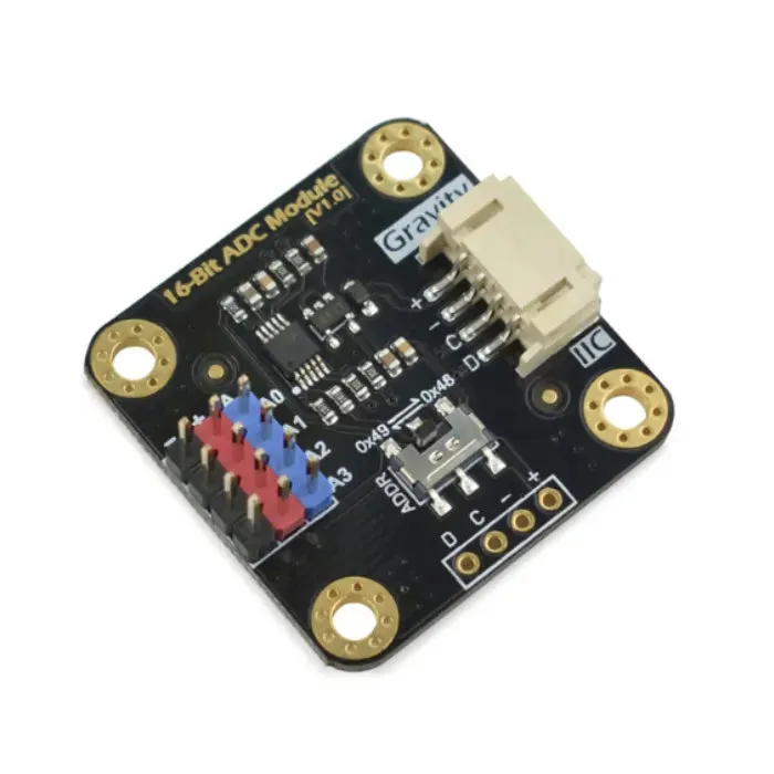 Gravity: I2C ADS1115 16-Bit ADC Module (Arduino & Raspberry Pi Werkt met