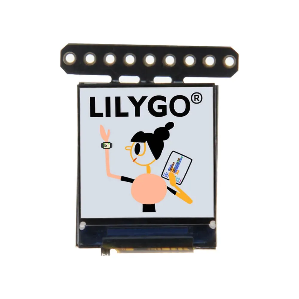 LILYGO T-0.85 Inch LCD Module GC9107 Full Color IPS