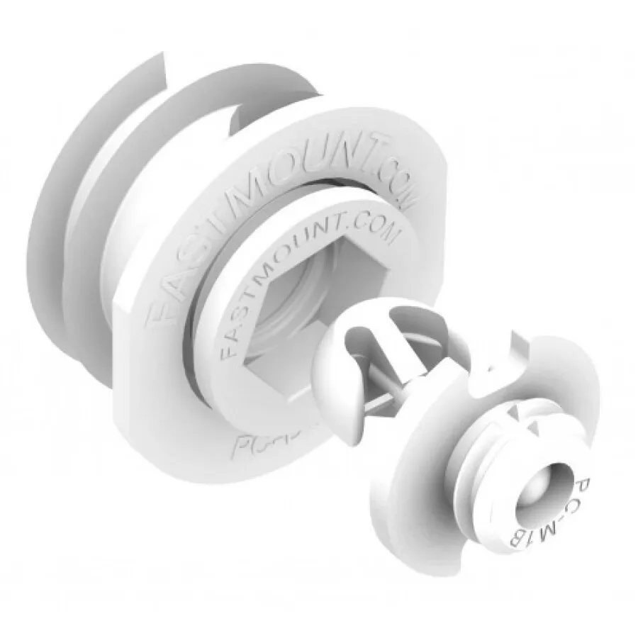 Zelfborgende moer Fastmount paneelklip - zelftappend - 15 kg - PC-DC1