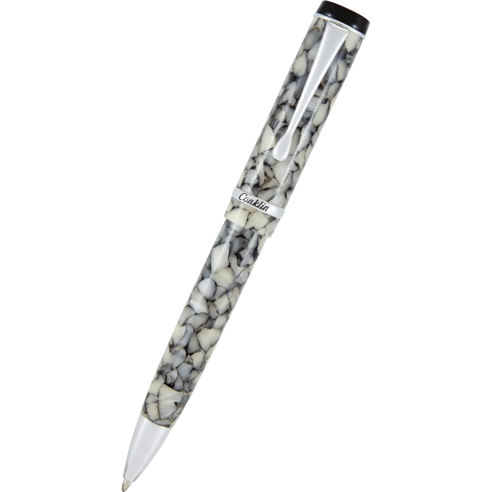 Conklin Duragraph Ballpoint Pen - Cracked Ice Set van 4 Stuks
