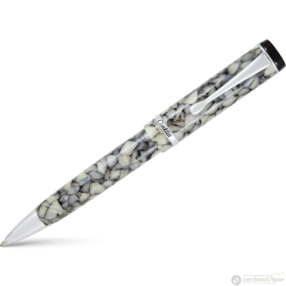 Conklin Duragraph Ballpoint Pen - Cracked Ice Set van 4 Stuks