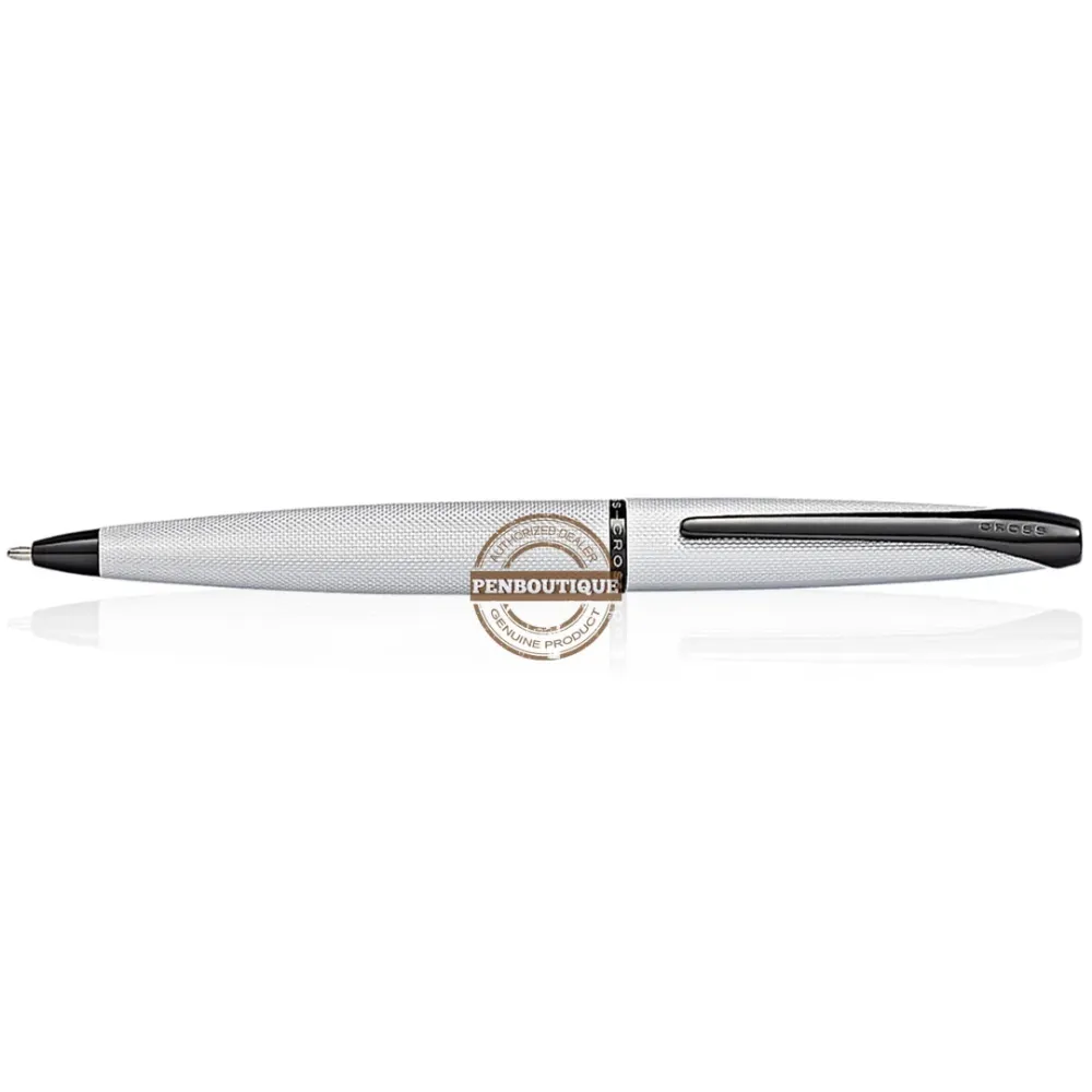 Cross ATX Ballpoint Pen - Brushed Metaalglans | Zelfsluitend | Verstelbaar