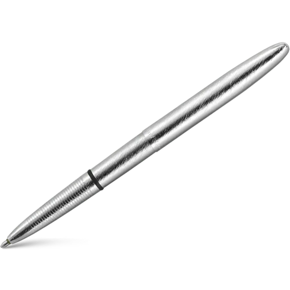 Fisher Space Bullet Ballpoint Pen - Brushed Chroom met 180° Draaihoek