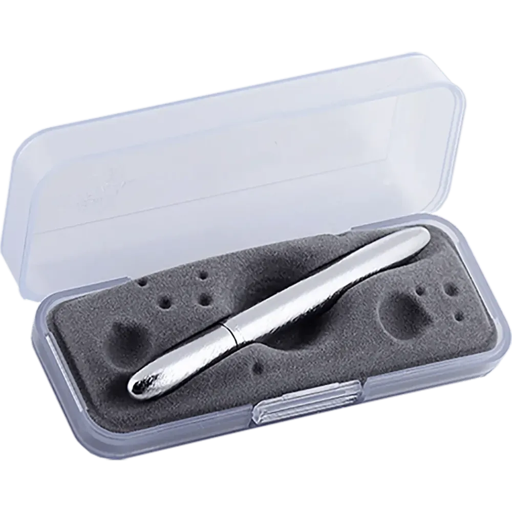 Fisher Space Bullet Ballpoint Pen - Brushed Chroom met 180° Draaihoek