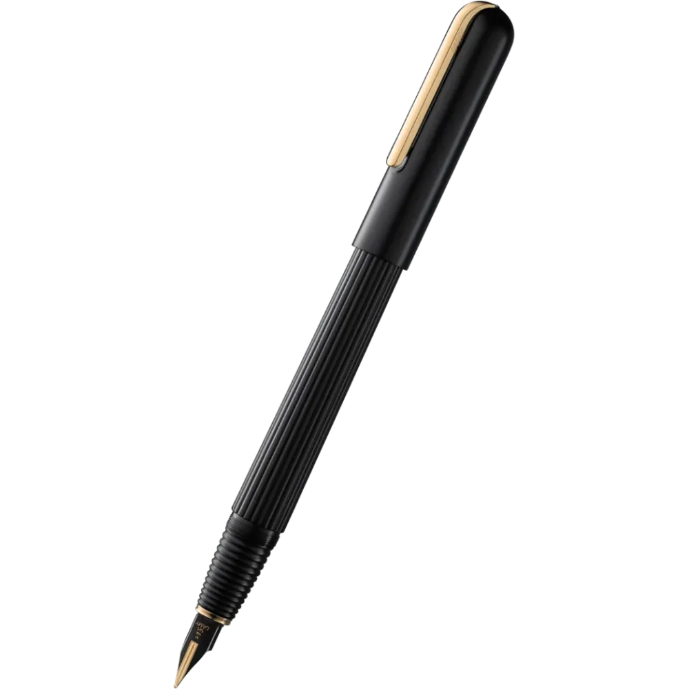Lamy Imporium Black/Gold Fountain Pen - Directe Montage