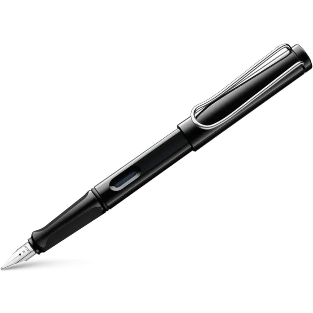 Lamy Safari Shiny Ebbenhout Fountain Pen