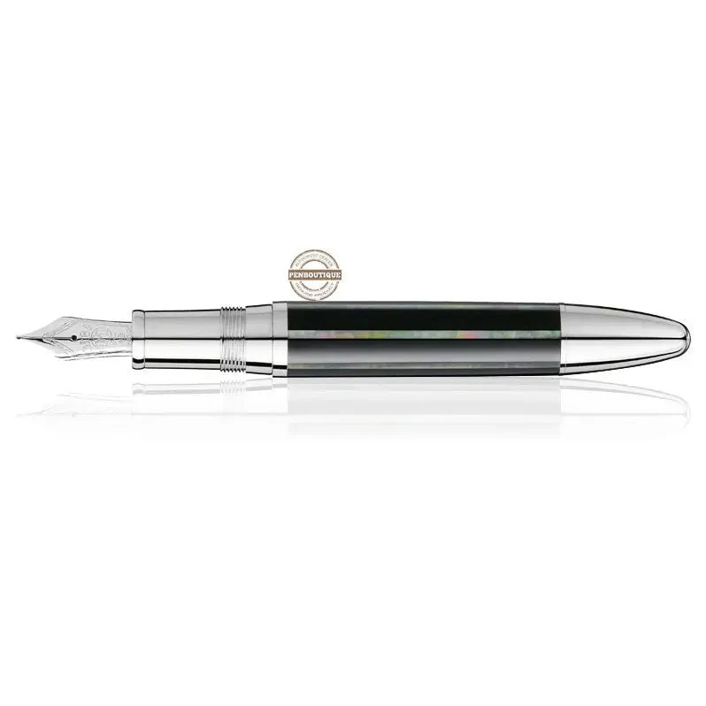 Montblanc Meisterstück Fountain Pen - Moon Pearl - LeGrand RVS 304