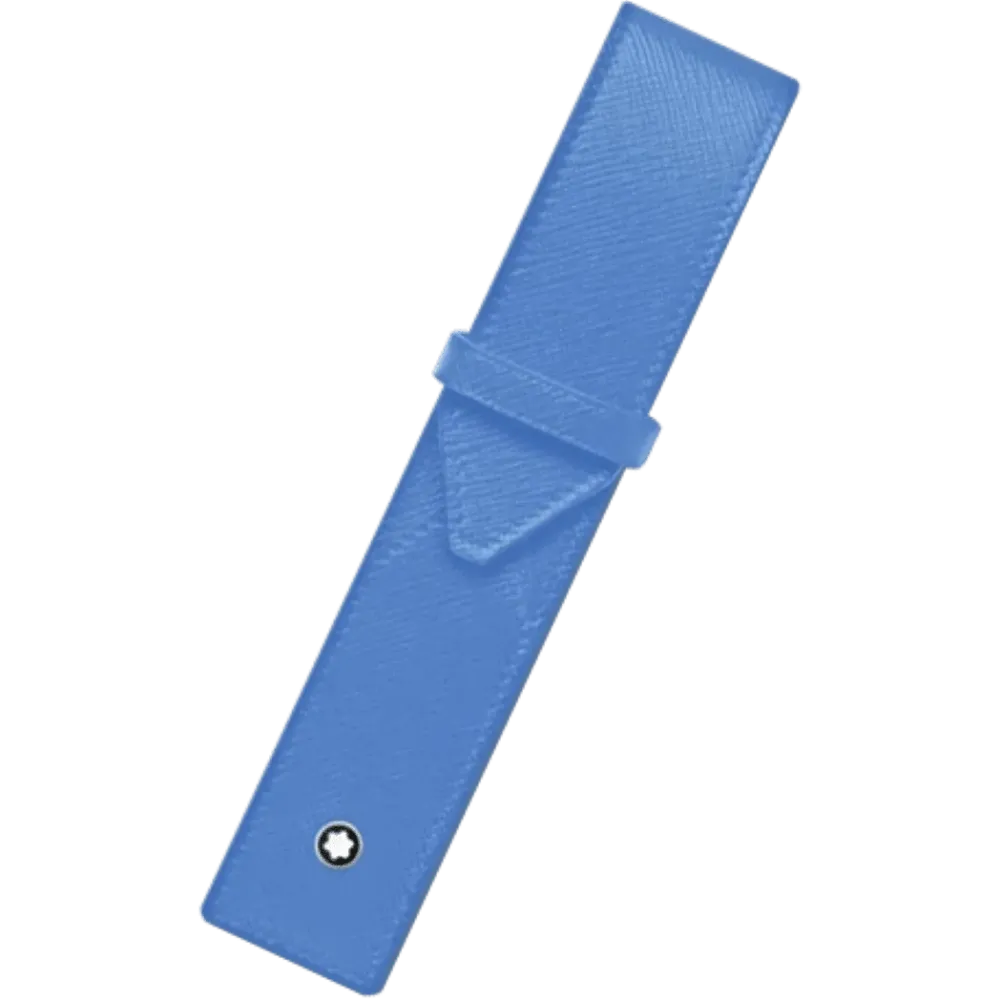 Montblanc Sartorial 1 Pen Pouch - Dusty Zeeblauw