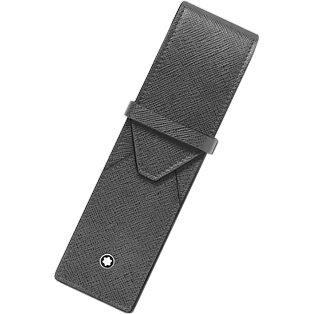 RVS 316 Montblanc Sartorial 2-Pen Pouch - Forged Ijzer