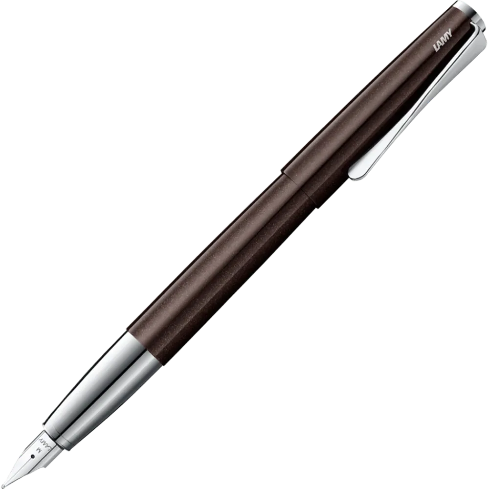 Vlakke Lamy Studio Fountain Pen - Dark Taupe (Special Edition)