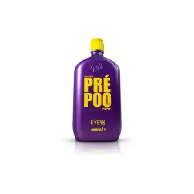 4-Pack Gold Spell Pre-Poo Purple Everk - Protective Hair Treatment, 4 x 500ml (17 oz)