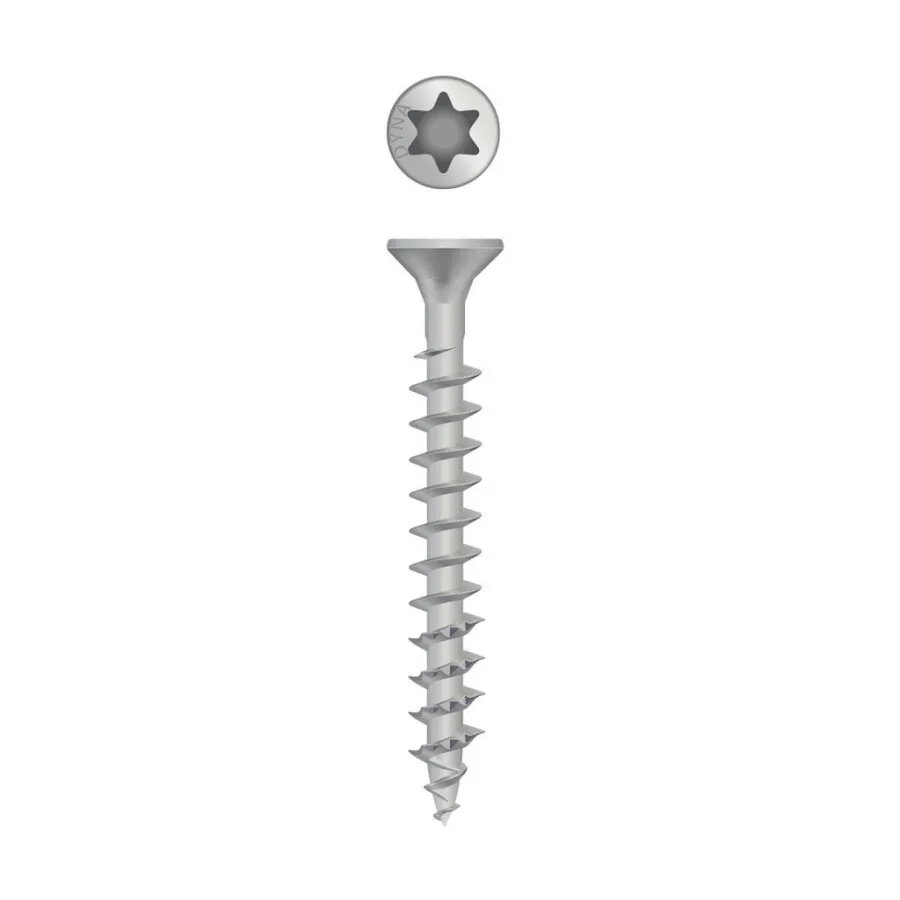 Dynaplus beslagschroeven - AR-COATING - platkop - TX - 0285.08 serie - Met CE-Keurmerk