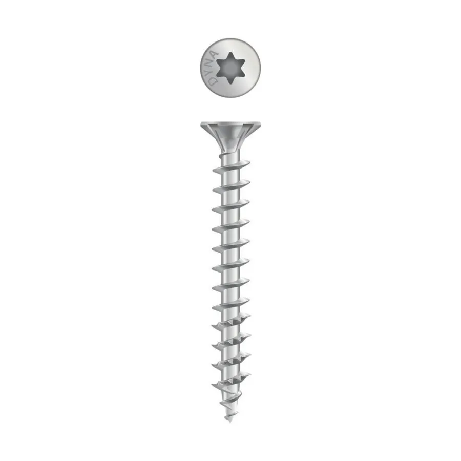Dynaplus unischroef [200x] - VZ - platkop - TX-10 - 3.0x30mm | DIN 7985 Norm