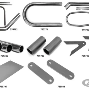 Frame Hoop diameter 1" Welding Shims Harley-Davidson voor Magazijnstellingen