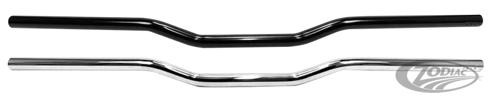 1" Handlebars Flat Cross CHR no dimpled Harley-Davidson