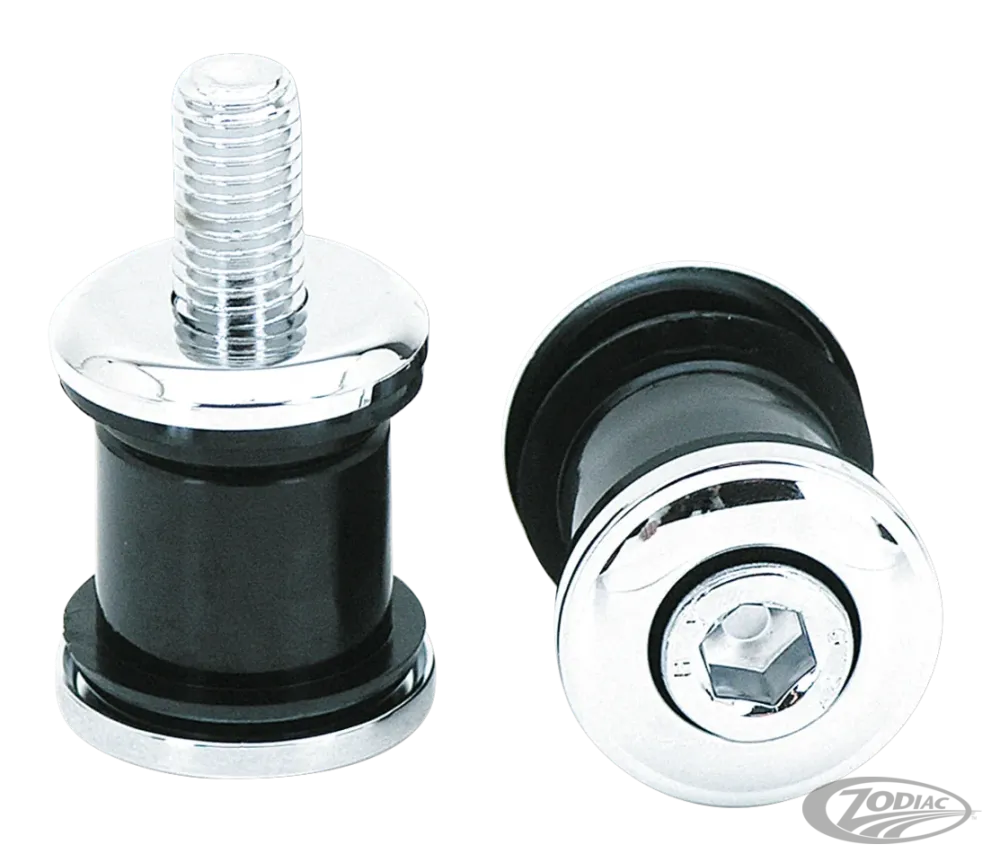 Verlengde GZP Flush mount black/chrome h/b damper Harley-Davidson
