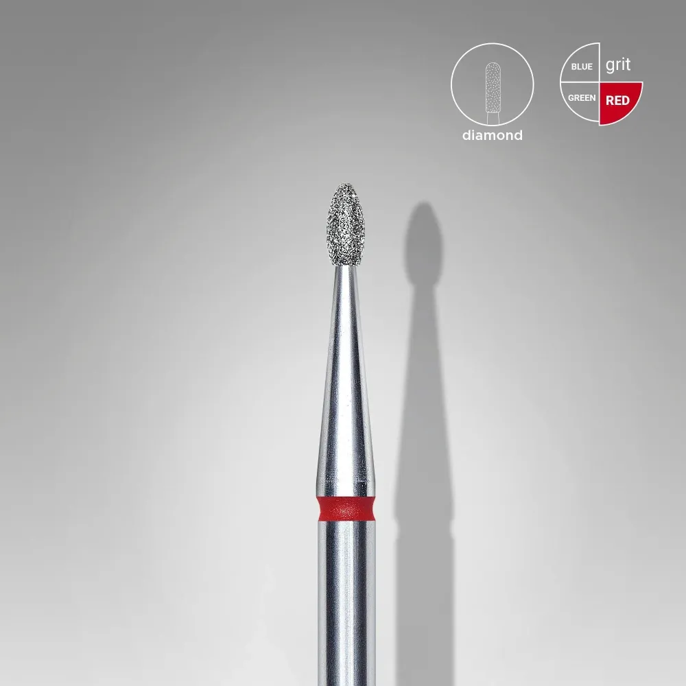 Inbusschroefbout Staleks Diamond Bit - Rounded Bud Rood (F) 1.6 / 3.4mm (408)