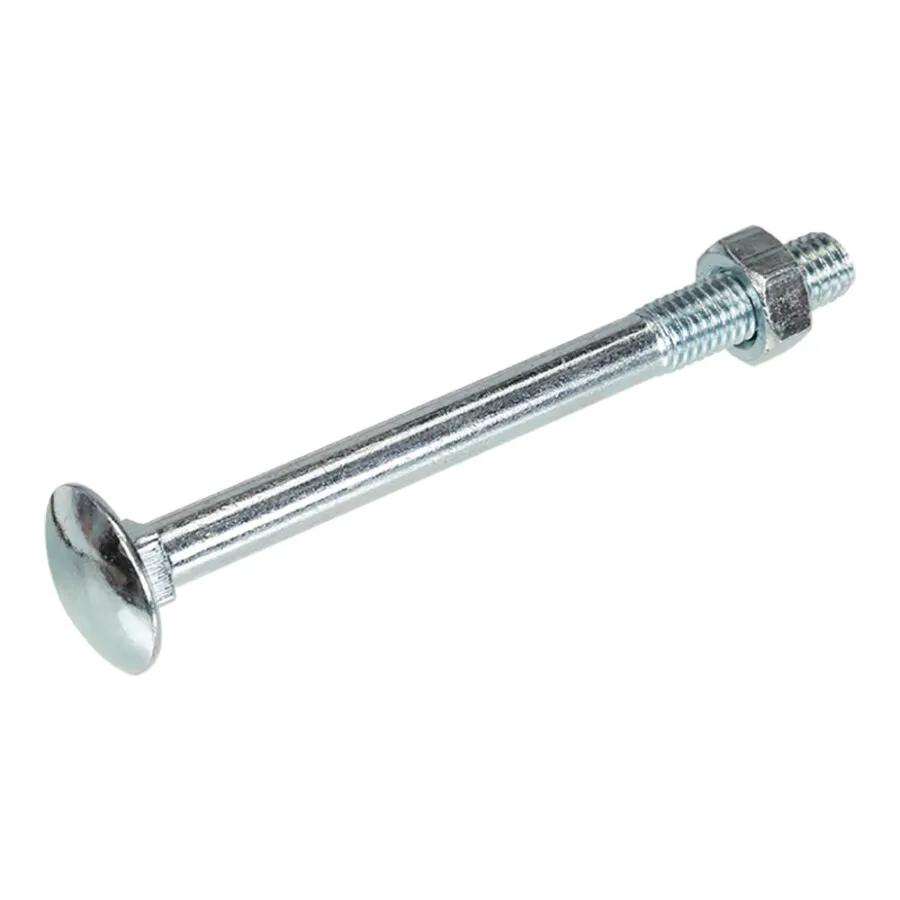 Verzinkte bout Proftec slotbout [25x] - VZ - M10x80mm