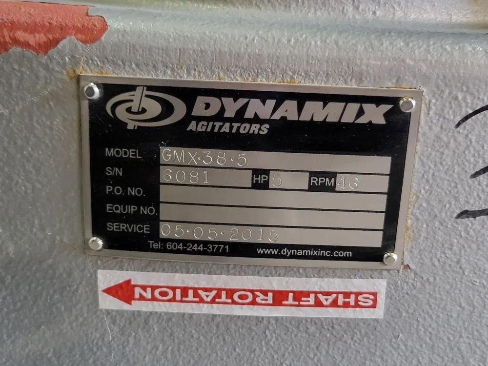 5 HP GMX Series Industrial Tank Mixer GMX 38 5 | Snelle Levering