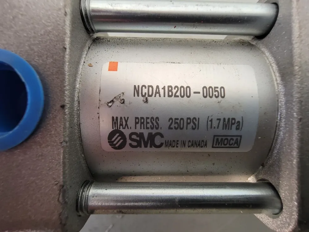 Hoogwaardig Pneumatisch Pneumatic Cylinder 2" Bore x 0.5" Stroke NCDA1B200-0050