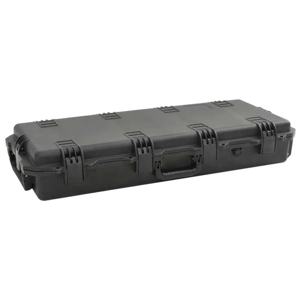 Industrieel Zwaar Belastbaar Flightcase draagbaar 100,5x42x17 cm PP zwart
