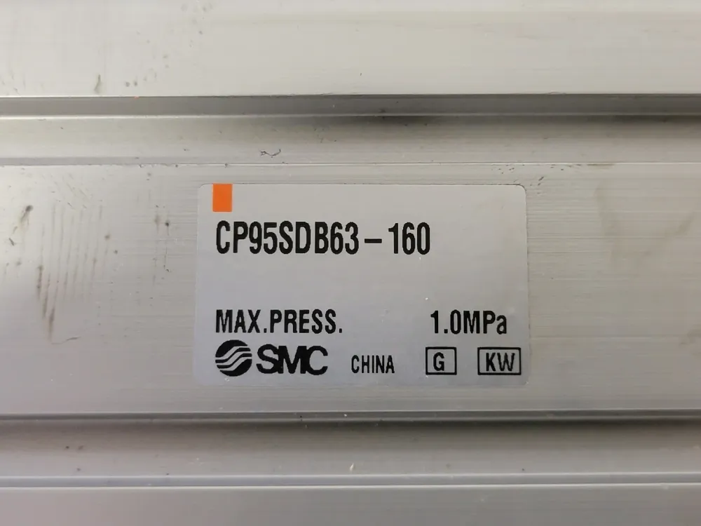 Pneumatic Cylinder 2.48" Bore x 6.29" Stroke CP95SDB63-160