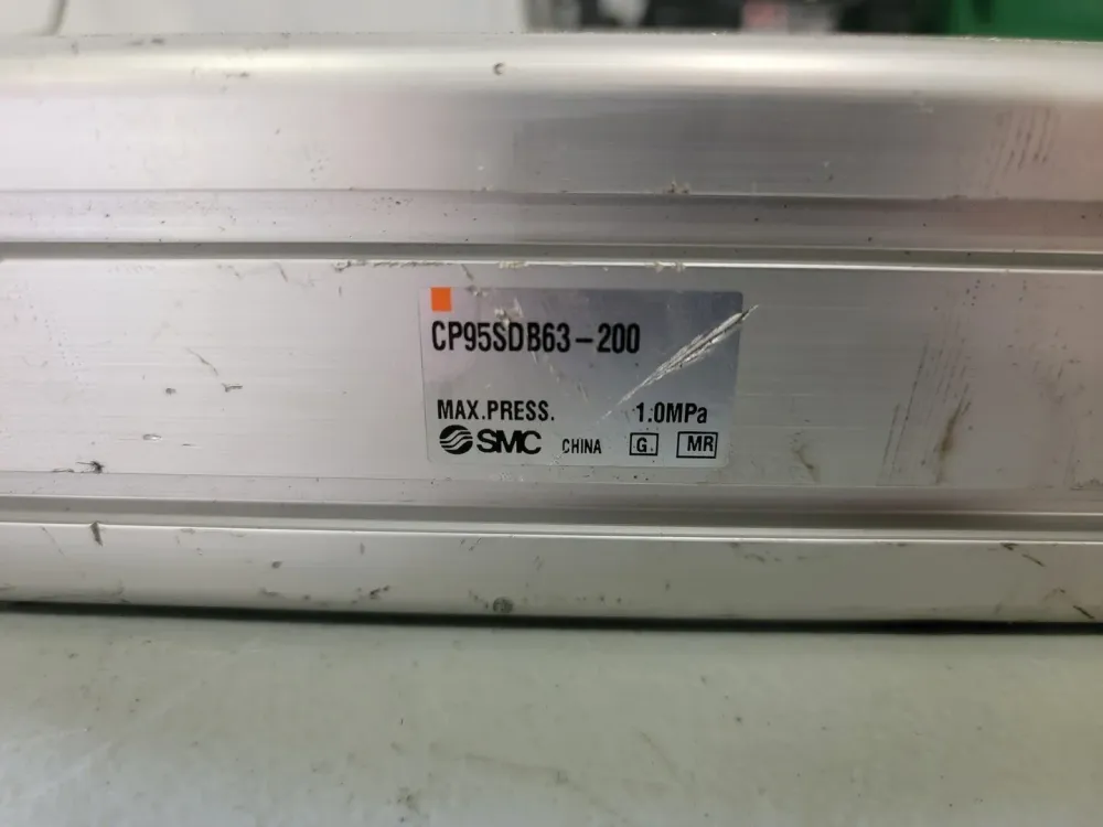 Pneumatic Cylinder 2.48" Bore x 7.87" Stroke, CP95SDB63-200