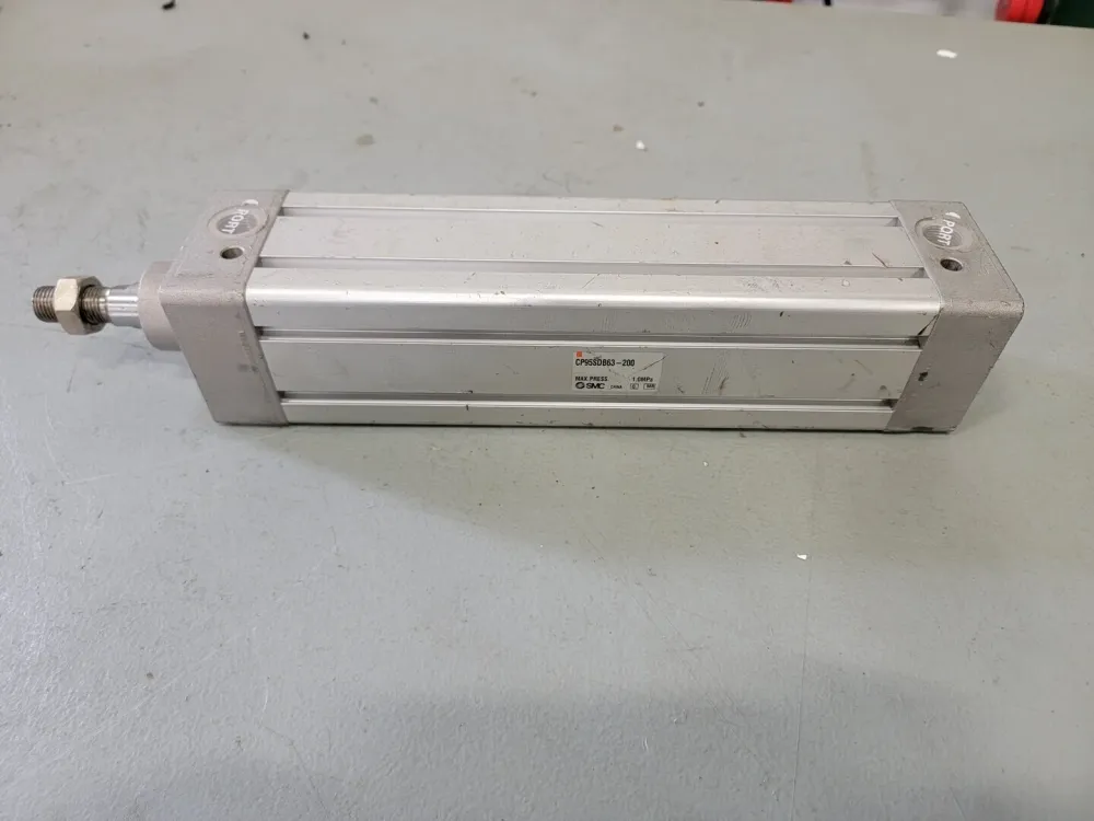 Pneumatic Cylinder 2.48" Bore x 7.87" Stroke, CP95SDB63-200
