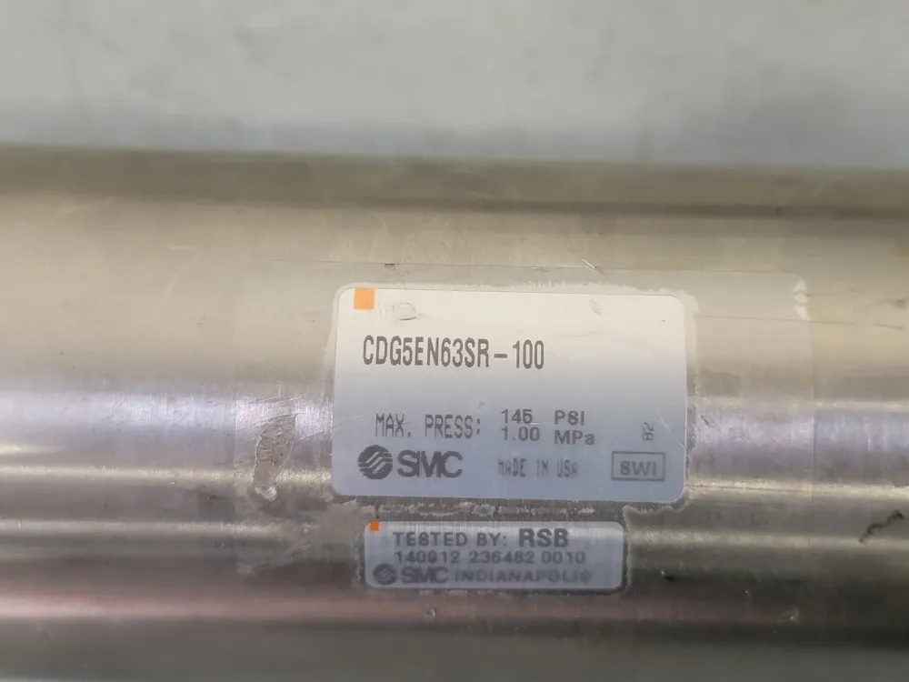 Pneumatic Cylinder 2.4" Bore x 3.93" Stroke CDG5EN63SR-100 met ATEX-certificering