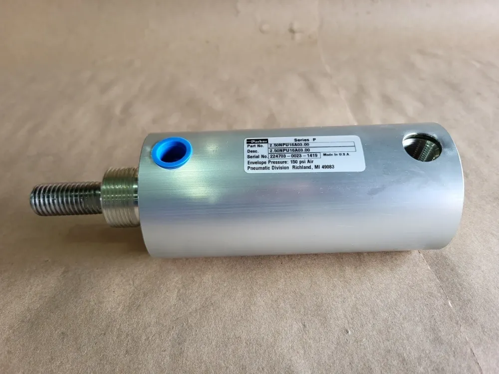 Pneumatic Cylinder 2.5" Bore x 3" Stroke, 2.50NPU16A03.00