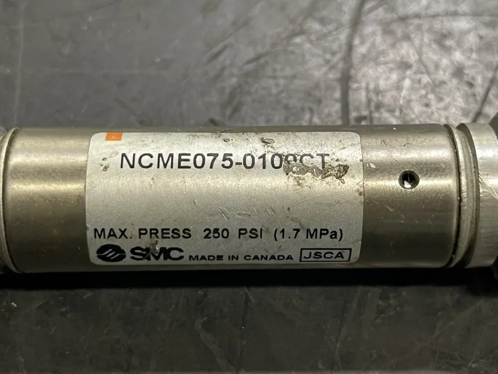 Pneumatic Cylinder 3/4" Bore x 1" Stroke NCME075-0100CT