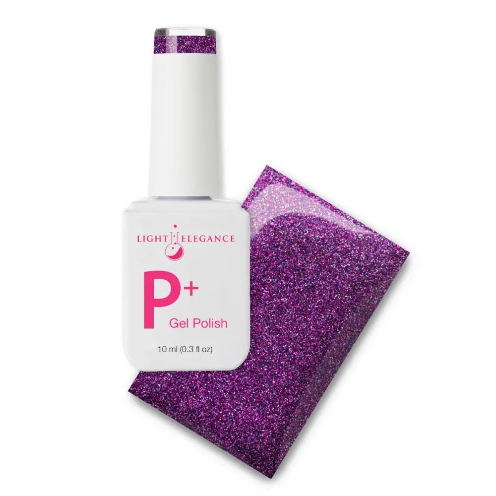 Dare To Indulge, P+ GLITTER GEL POLISH: 10 ml met CE-Keurmerk
