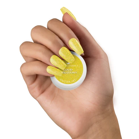 Industrieel Zwaar Belast P+ Good Vibrations Glitter Gel Polish, 10 mL