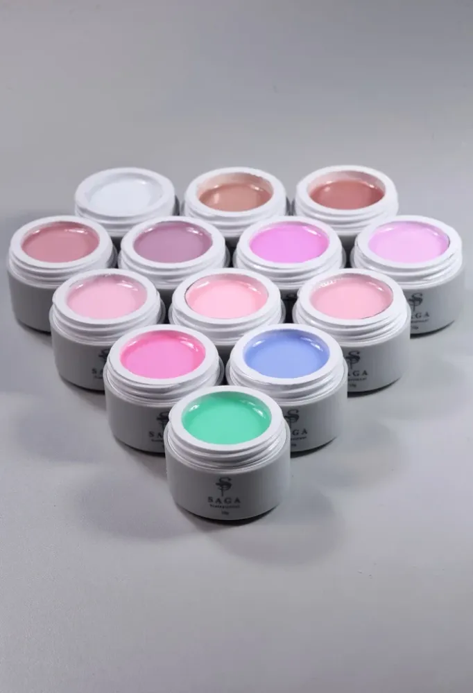 Builder Gel Pastel Color №5 15 ml Saga Ervaren
