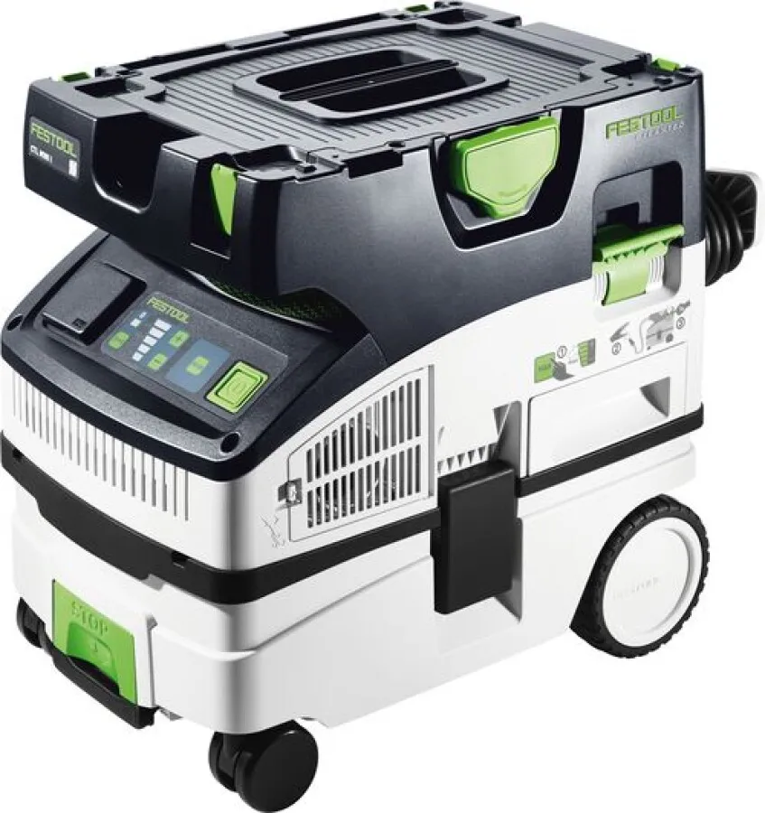 Festool stofzuiger - CLEANTEC CTL COMPACT I - Bluetooth - 1200W - 10 L - L-klasse - 574840