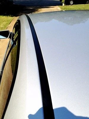Black Roof Top Trim Molding Kit 2008-2014 Dodge Avenger