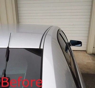 Black Roof Top Trim Molding Kit 2008-2014 Dodge Avenger