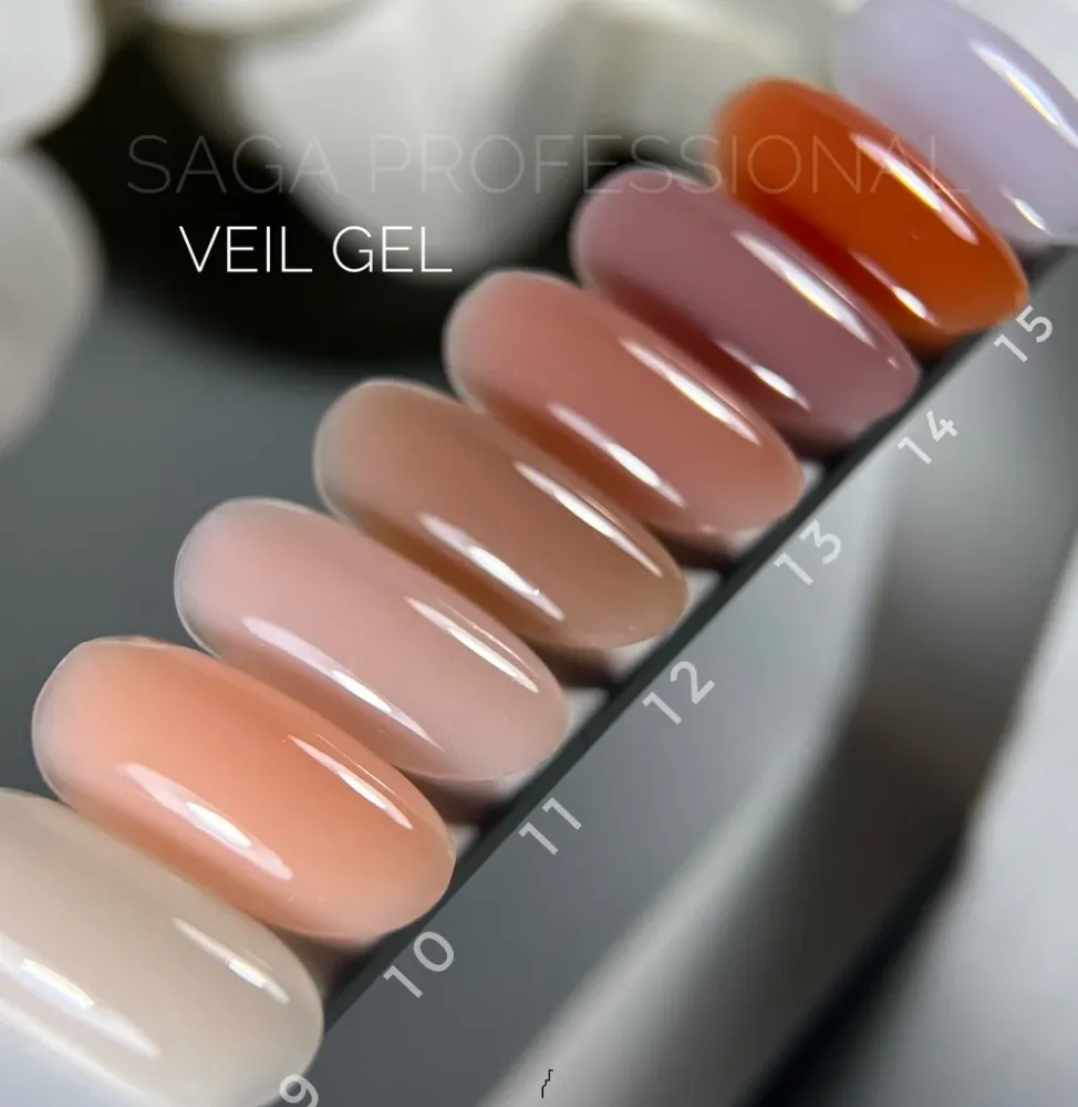 Builder Gel Veil β11 15 ml Saga Bekwaam