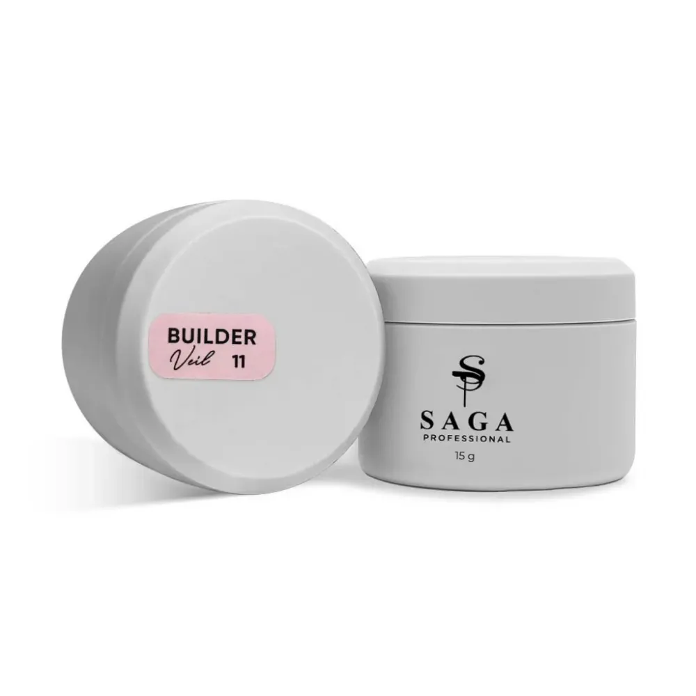 Builder Gel Veil β11 15 ml Saga Bekwaam