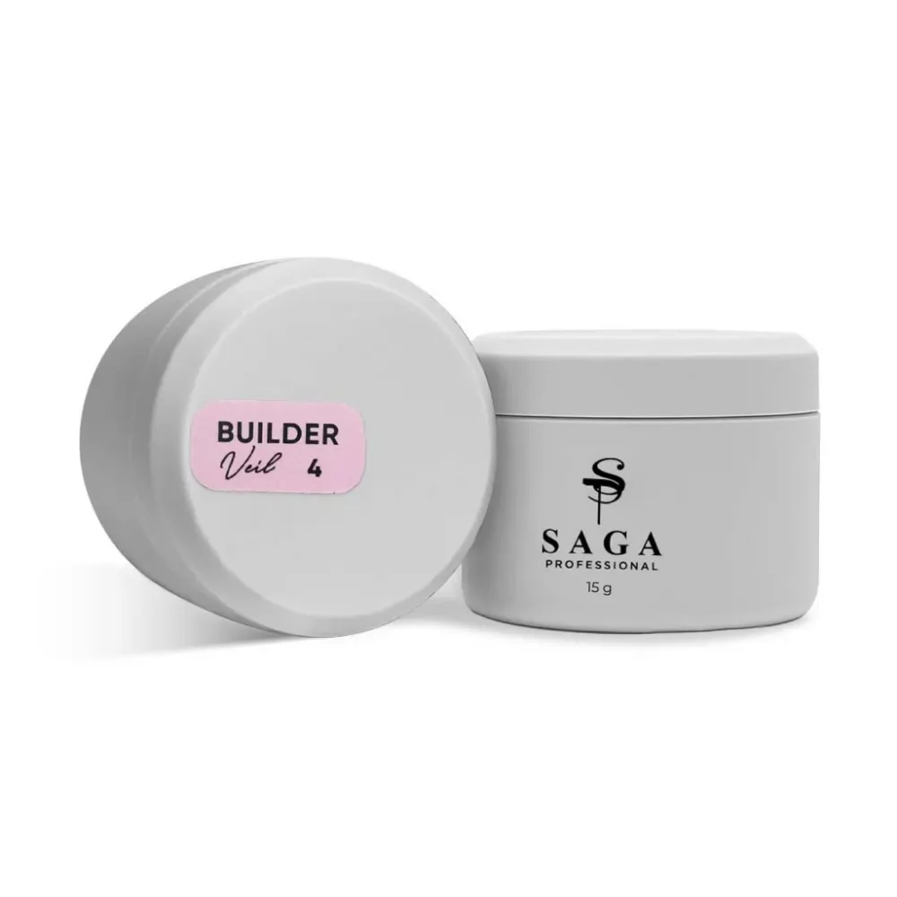 Builder Gel Veil №4 15 ml Saga Gespecialiseerd