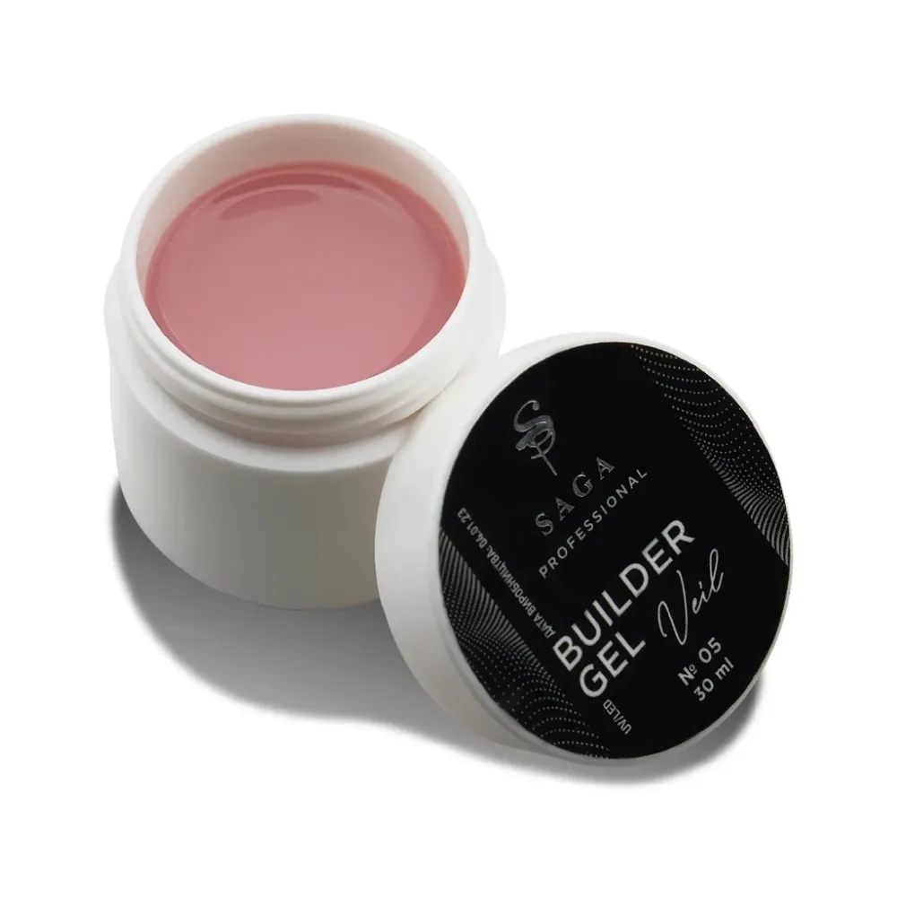Builder Gel Veil №5 15 ml Saga Professioneel