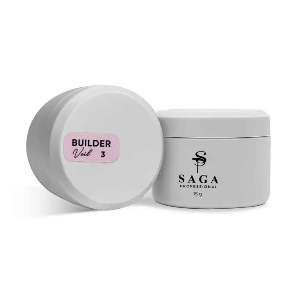 Builder Gel Veil №3 15 ml Saga Vakkundig